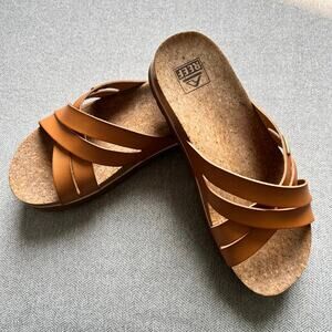 REEF Women's Cushion Bloom Hi Sandals Size 8